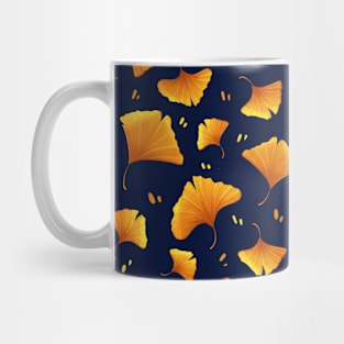 Ginkgo Pattern Mug